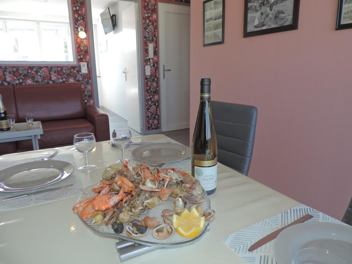 Esplanade Front De Mer 109 1Er Etage Lit Fait Wifi Taxe De Sejour Incluse Le Treport Bagian luar foto